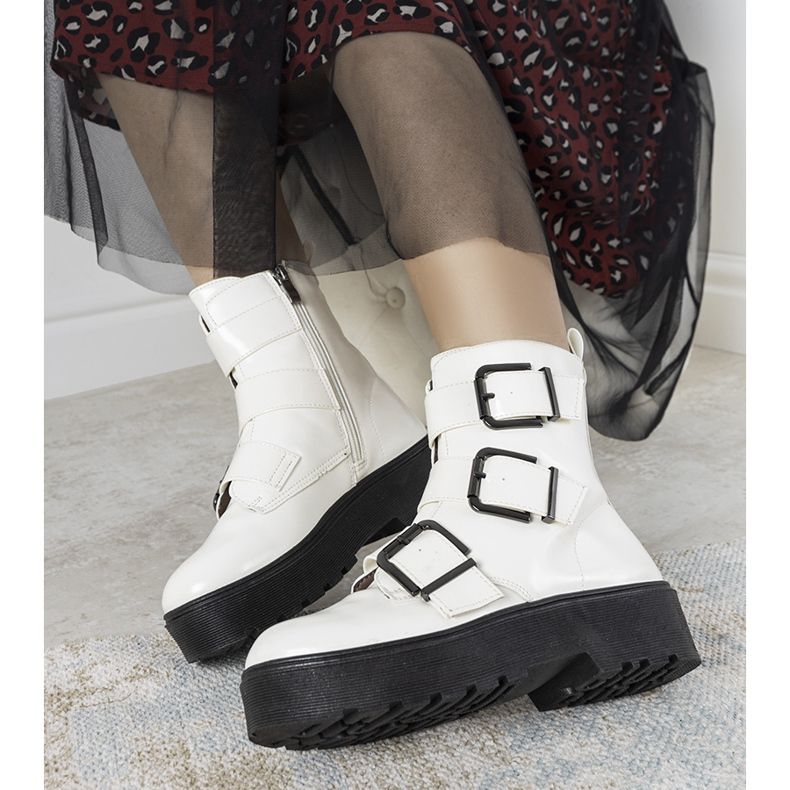 Austin valkoiset nilkkurit valkoinen 1