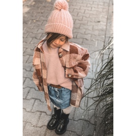 FR1 Lasten saappaat Lämmin musta Hinea -ketju 1