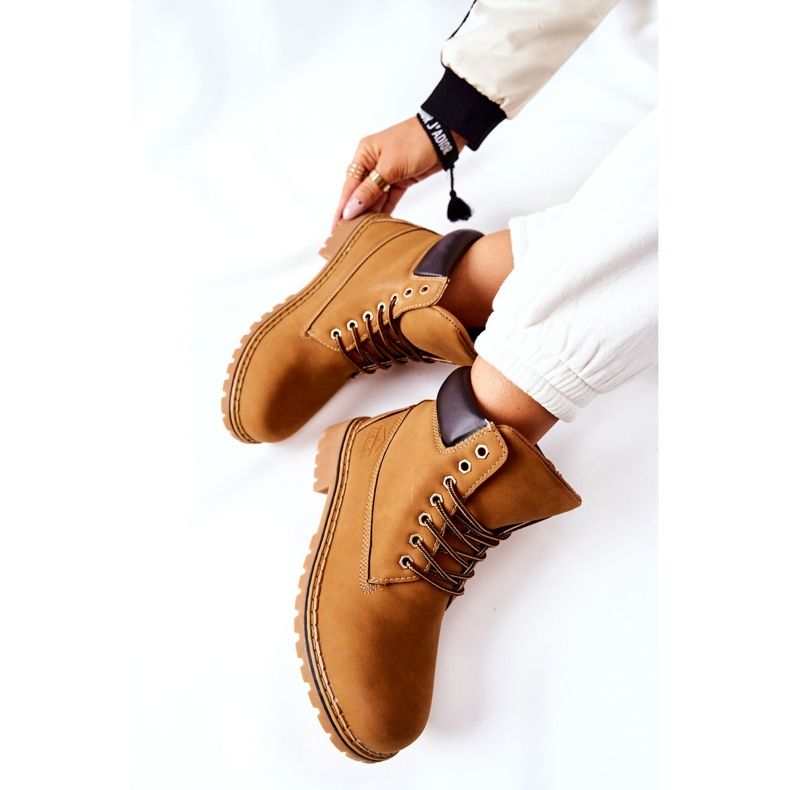 PH1 Naisten Trappers Warm Dark Beige Crush ruskea ruskea 1