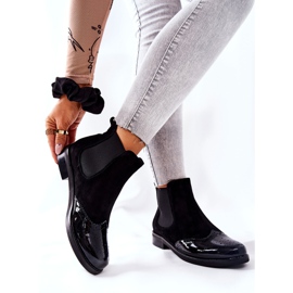 Nahkasaappaat Laura Messi Musta 2096 2