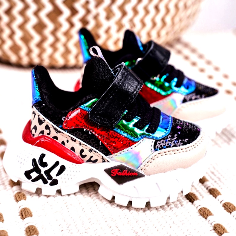 FRROCK Urheilulliset lasten kengät tarranauhalla mustalla Ole onnellinen beige punainen sininen 1