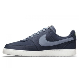 Nike Court Vision Low Next Nature M DM0836-400-kenkä tummansininen 1