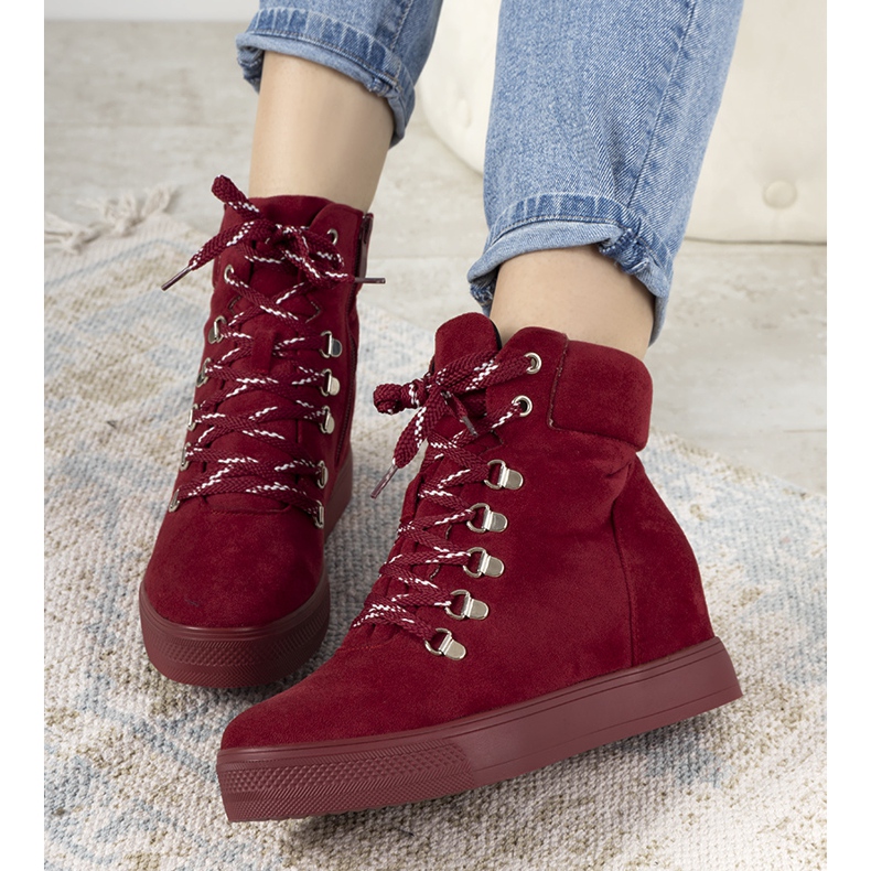 Carmonan talvikengät claret 2