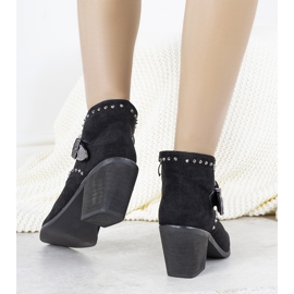 Mustat Hughes -cowboy -saappaat 2