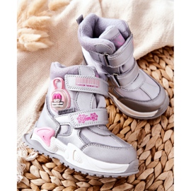 PJ2 Lasten lämpimät lumisaappaat Saappaat Hopea Nemi 2