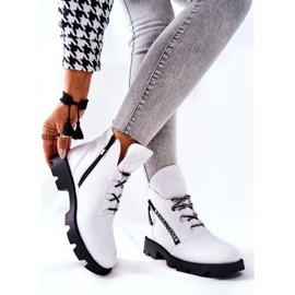 Saappaat lämmitetty turkis Sergio Leone valkoinen TR740 2