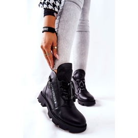 Saappaat lämmitetty turkis Sergio Leone musta TR740 1