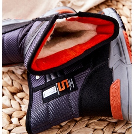 PJ2 Lasten mustat lämpimät korkeat lumisaappaat 1