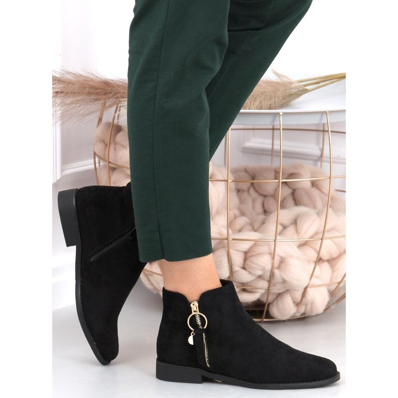 Naisten Chelsea -saappaat Viki Black musta 2