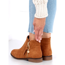 Naisten Chelsea -saappaat Viki Camel ruskea 1