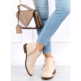 Naisten Chelsea -saappaat Viki Beige 1