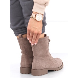 Bente Khakin nauhatyöntekijät beige 1