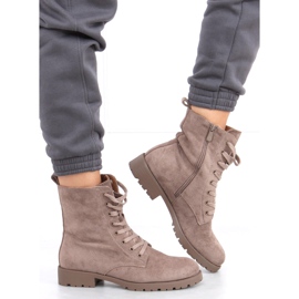 Bente Khakin nauhatyöntekijät beige 2