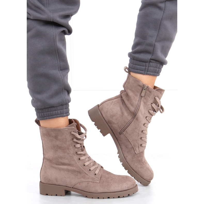 Bente Khakin nauhatyöntekijät beige 2