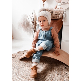 PA1 Lasten lämpimät urheilukengät Camel Clafi ruskea 2