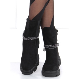 Chelsea -saappaat, joissa yläosa Hilde Black musta 2