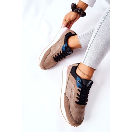 Urheilukengät Memory Foam Big Star II274407 Ruskea-Musta 1