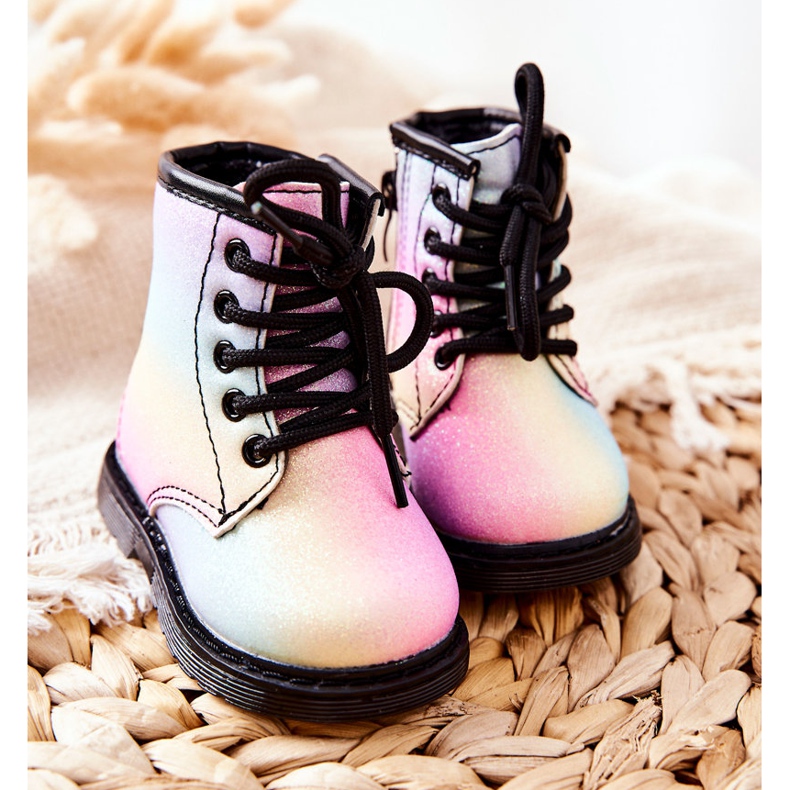 FR1 Lasten lämpimät saappaat, joissa vetoketju Pastelli Goopy monivärinen 1