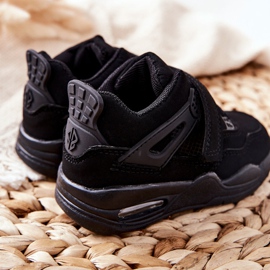 FR1 Lasten nahkaiset urheilukengät, musta Marisa 1