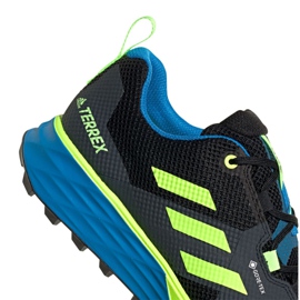 Adidas Terrex Two Gtx M FV8102 kengät musta vihreä 6