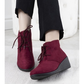 Maroon saappaat kiilalla Jessamine punainen 1