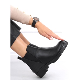 Ingrid Black naisten Chelsea -saappaat musta 2