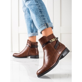 W. Potocki Tyylikkäät ruskeat Potocki -saappaat 2