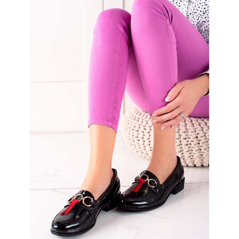 Filippo Lakatut nahkakengät musta 1