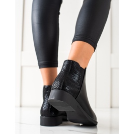 J. Star Klassiset mustat saappaat 2