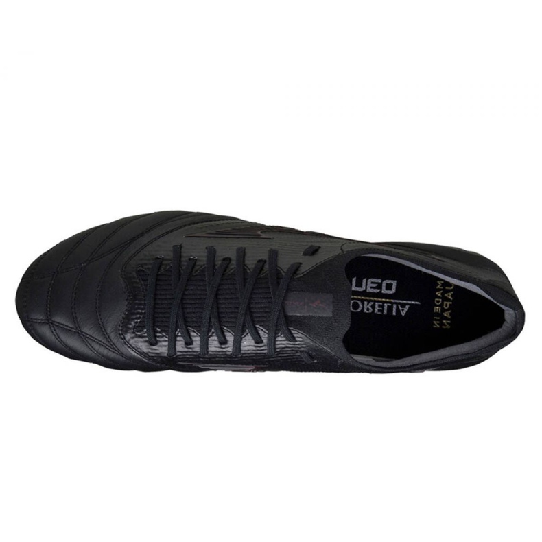 Mizuno Morelia Neo Iii Beta Japan Fg M P1GA219000 jalkapallokengät musta musta 2