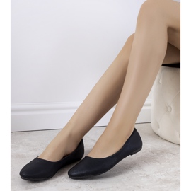 Silman mustat ekopohjaiset ballerinat 2