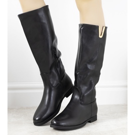 Mustat Zavala -kiilakengät 2