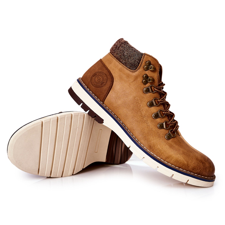 Miesten vaelluskengät Cross Jeans EE1R4078C Camel ruskea 2