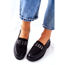 S.Barski Montiuksen naisten mustat kengät 3