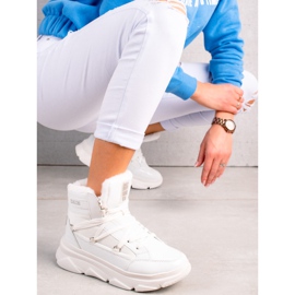 Naisten lumikengät Big Star II274463 valkoinen 1