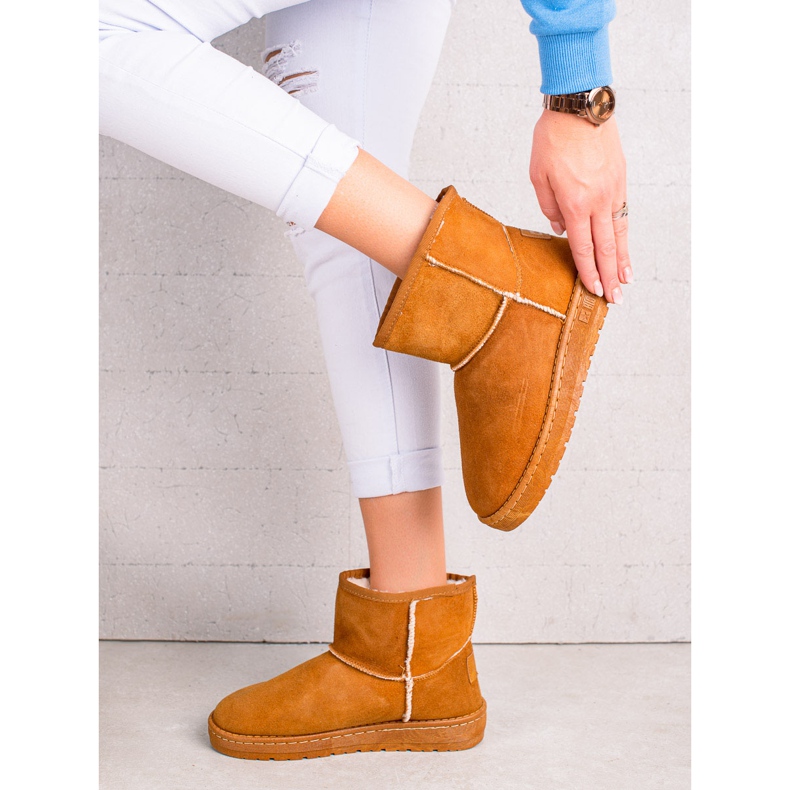 Naisten lumikengät Big Star II274441 ruskea 2