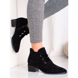 Sergio Leonen matalakorkoiset saappaat musta 1