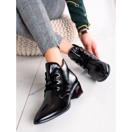 Sergio Leonen matalakorkoiset saappaat musta 2