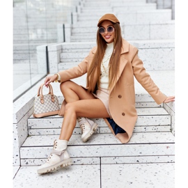 Maciejka Beige nahkatyöntekijöiden saappaat 05219-04 2