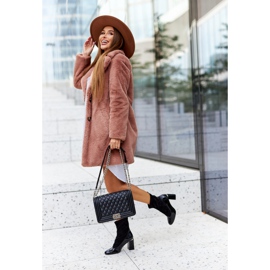 Nahkaiset saappaat Laura Messin mustalla 2262 2