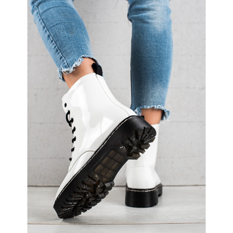 Vinceza Tyylikkäät, lämpimät Trapperit valkoinen 1