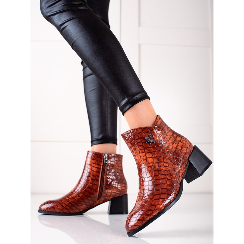 Filippo Tyylikkäät eristävät saappaat ruskea 1