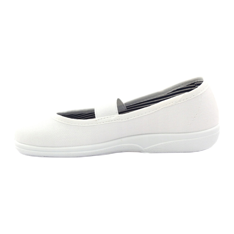 Tyttöjen tossut Tšekin Befado 274X013 valkoinen 2