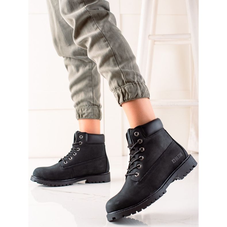 Naisten vaelluskengät Big Star II274446 musta 1