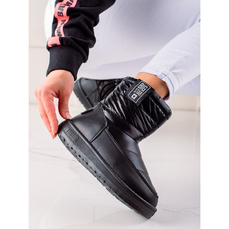 Naisten lumikengät Big Star II274120 musta 1