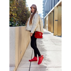 Korkeaeristetyt lenkkarit Big Star GG274028 Punainen 2