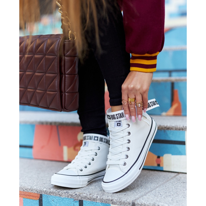 Korkeasti eristetyt lenkkarit Big Star GG274027 Valkoinen 2