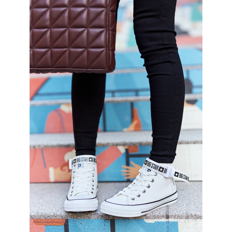 Korkeasti eristetyt lenkkarit Big Star GG274027 Valkoinen 1