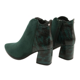 M.Daszyński Vihreät mokkanahkasaappaat MR2025-3 musta 3