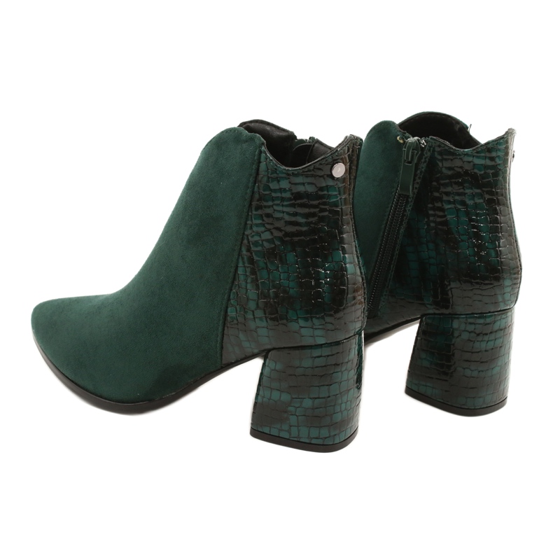 M.Daszyński Vihreät mokkanahkasaappaat MR2025-3 musta 3